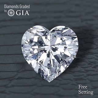 5.01 ct, D/VS1, TYPE IIa Heart cut GIA Graded Diamond. Appraised Value: $713,900 