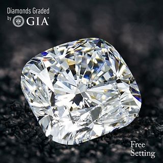 3.01 ct, D/VVS1, Cushion cut GIA Graded Diamond. Appraised Value: $207,600 