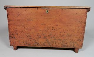 Antique American Lift Top Chest