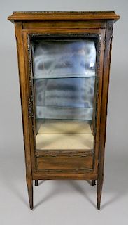 Early 20th c. French Style Vitrine Cabinet
