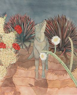 Mary Warner "Desert Song" Watercolor