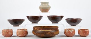 Grp: 10 Guillermo Cuellar Bowls and Cups