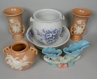 6 Pottery items