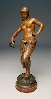 Charles Bourgeois bronze sculpture