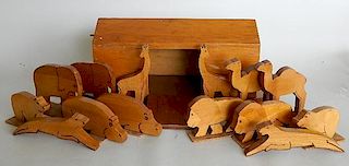 Ohio Art Project wood Noah's ark