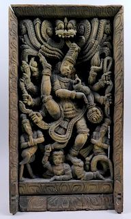 Eastern Indian carved architectural element