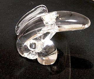 Steuben crystal paperweight