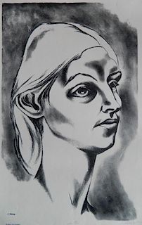 Clara Mahl lithograph