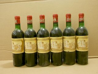 Chateau Branaire Ducru, St Julien 4eme Cru 1970, twelve bottles. Removed from a college cellar. Leve