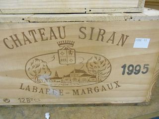 Chateau Siran, Margaux 1995, twelve bottles in owc <br>