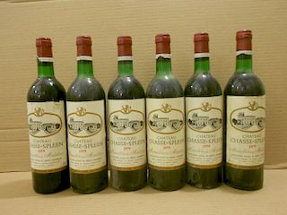 Chateau Chasse Spleen, Moulis en Medoc 1979, twelve bottles. Removed from a college cellar <br>