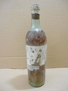 Chateau D'Yquem, Sauternes 1er Grand Cru 1940, one bottle, level above mid shoulder, label damaged,