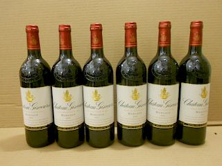 Chateau Giscours, Margaux 3eme Cru 2003, twelve bottles. Removed from a college cellar <br>