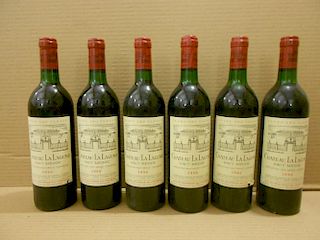 Chateau La Lagune, Haut Medoc 3eme Cru 1986, twelve bottles. Removed from a college cellar <br>