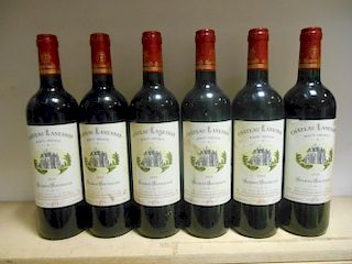 Chateau Lanessan, Haut Medoc 2005, six bottles (slightly stained labels) (6) <br>