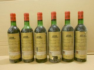 Chateau Grand Barrail, Lamarzelle Figeac, St Emilion Grand Cru 1970, eleven bottles. Removed from a