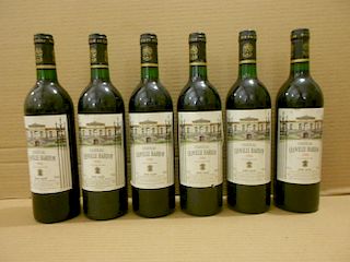 Chateau Leoville Barton, St Julien 2eme Cru 1986, twelve bottles. Removed from a college cellar <br>