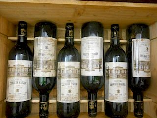 Chateau Leoville Barton, St Julien 2eme Cru 1996, six bottles, slightly stained labels (6) <br>