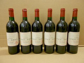 Chateau Lynch Bages, Pauillac 5eme Cru 1988, twelve bottles. Removed from a college cellar <br>