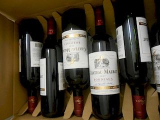 Chateau Malbat, Bordeaux 2005, twelve bottles in carton <br>