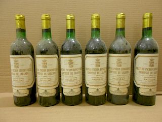 Chateau Pichon Longueville, Comtesse de Lalande, Pauillac 2eme Cru 1979, twelve bottles. Removed fro