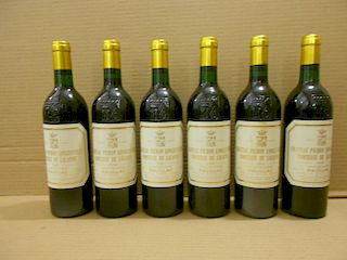 Chateau Pichon Longueville, Comtesse de Lalande, Pauillac 2eme Cru 1990, twelve bottles. Removed fro