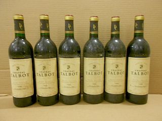 Chateau Talbot, St Julien 2eme Cru 1988, twelve bottles. Removed from a college cellar <br>