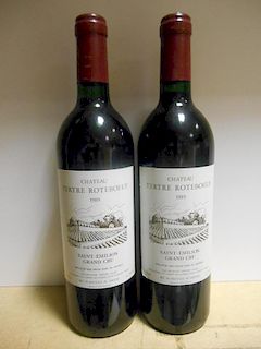 Chateau Tertre Roteboeuf, St Emilion Grand Cru 1989, two bottles <br>