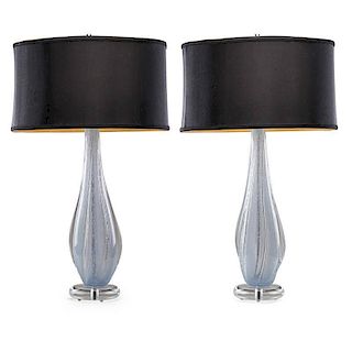 MURANO Pair of table lamps
