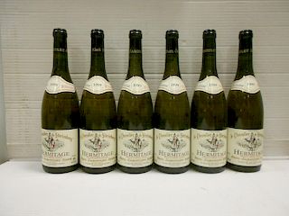 Fine wine removed from a College cellar. Le Chevalier de Sterimberg, Hermitage Blanc, P. Jaboulet Ai
