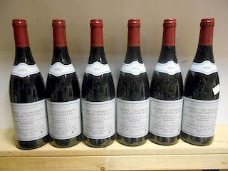 Gevrey-Chambertin 1er Cru 2002, Clos du Fonteny, Domaine Bruno Clair, six bottles <br>