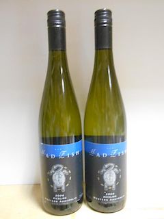 Madfish Riesling, Australia 2006, 12 bottles in cartons; Mitchelton Airstrip, Australia, Marsanne Ro