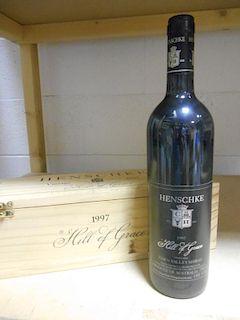 Henschke Hill of Grace 1997, one bottle. Removed from a College cellar <br>