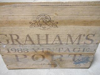 Graham's Vintage Port 1983, 12 bottles in owc <br>