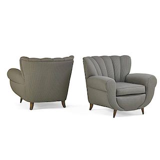 STYLE OF GUGLIELMO ULRICH Pair of lounge chairs