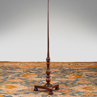 William IV Mahogany Floor Lamp
