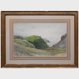 Edmond Chagot (1832-1895): Valley of Rocks
