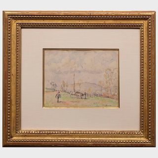 Paul-Ã‰mile Pissarro (1884-1972): La Charrette