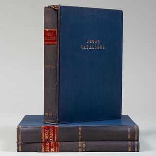 Atelier Edgar Degas Catalogues, Galerie Georges Petit, Three Volumes