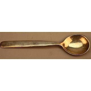 Antique Mexican Sterling Silver Spoon