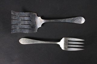 Sterling Silver Asparagus Fork