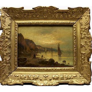 Friedrich Thieme  (fl.1870 - 1880) Oil/Canvas