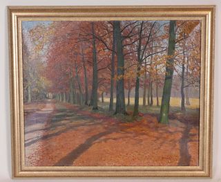 Mikhail Guermacheff, Autumnal Treescape
