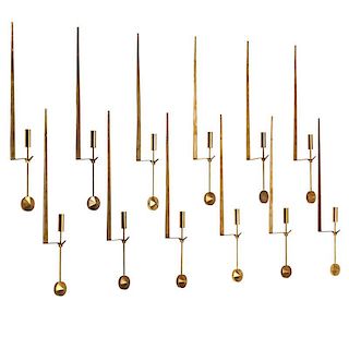 PIERRE FORSELL Twelve candle holders
