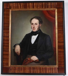 Oil on Canvas, Portrait of a Gentleman
