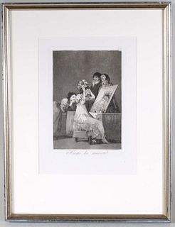 Francisco Goya, 'Hasta La Muerte'