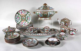 Group of Famille Rose Tablewares