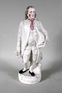 Staffordshire Figure of Benjamin Franklin