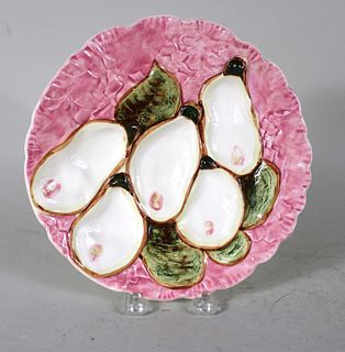 Stangl Pink Turkey Oyster Plate