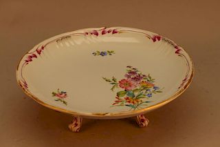 19th C. French footed dish